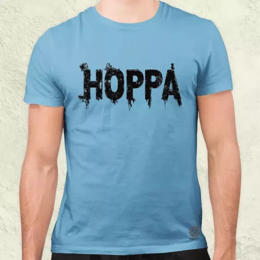 Hoppá v4 férfi póló
