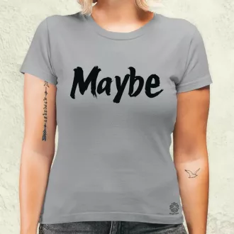 Maybe v11 női póló