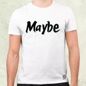 Maybe v11 férfi póló