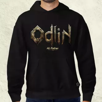Odin felirat v12 férfi pulóver