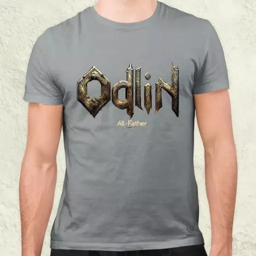 Odin felirat v12 férfi póló