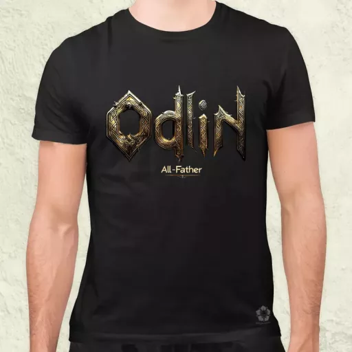 Odin felirat v12 férfi póló