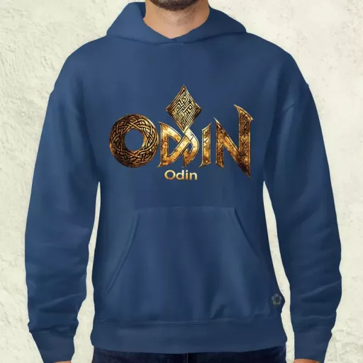 Odin felirat v14 férfi pulóver