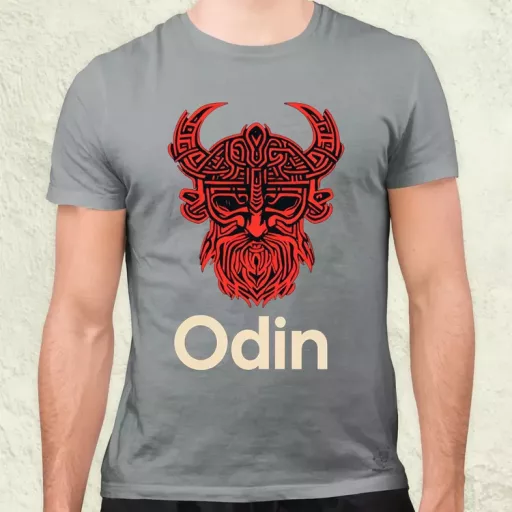 Odin felirat v7 férfi póló