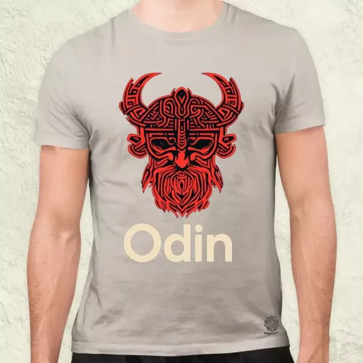 Odin felirat v7 férfi póló