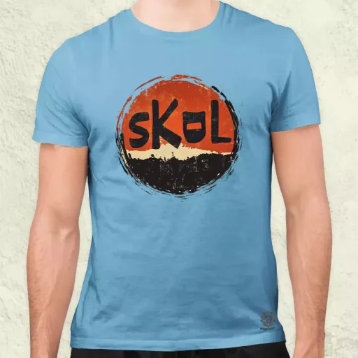 Skal v1 férfi póló