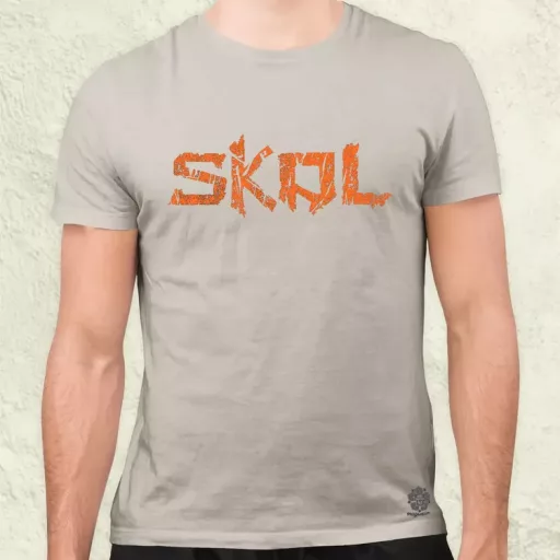 Skal v28 férfi póló