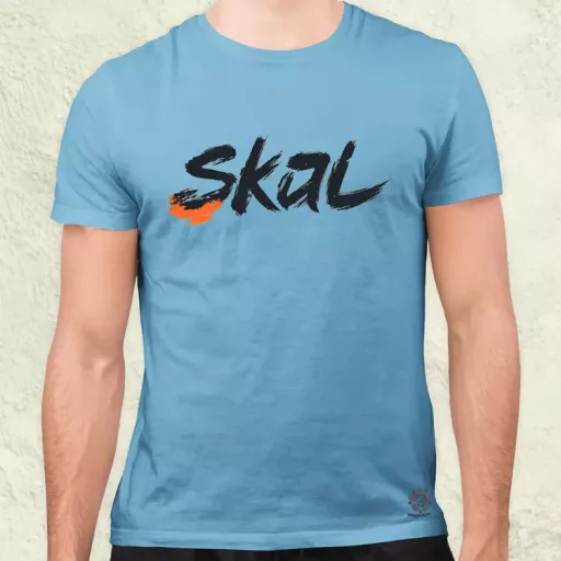 Skal v2 férfi póló