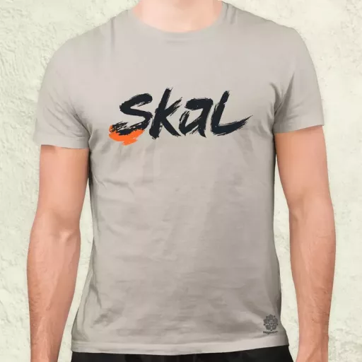 Skal v2 férfi póló