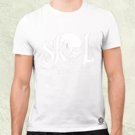 Skal v8 férfi póló