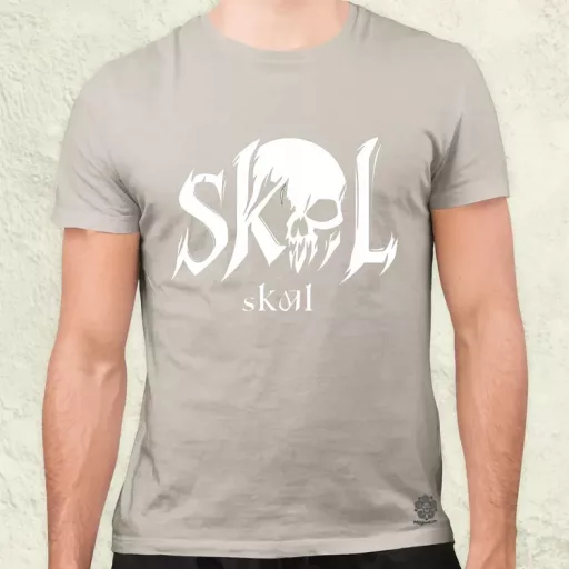 Skal v8 férfi póló