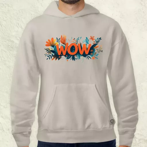 WOW felirat v2 férfi pulóver