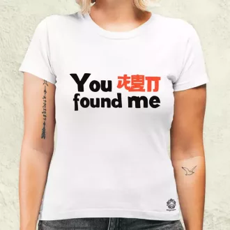 U found me v1 női póló