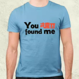 U found me v1 férfi póló