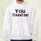 U found me v3 férfi pulóver