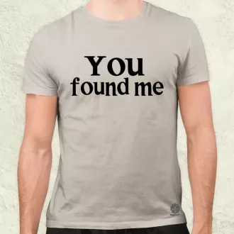 U found me v3 férfi póló