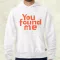 U found me v4 férfi pulóver