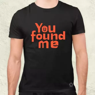 U found me v4 férfi póló