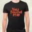 U found me v4 férfi póló