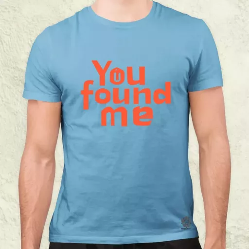 U found me v4 férfi póló