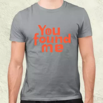 U found me v4 férfi póló