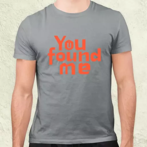 U found me v4 férfi póló