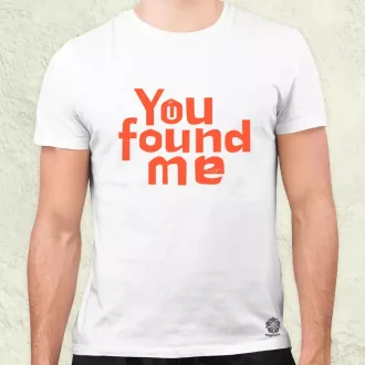 U found me v4 férfi póló
