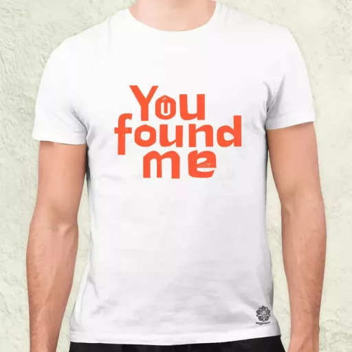U found me v4 férfi póló