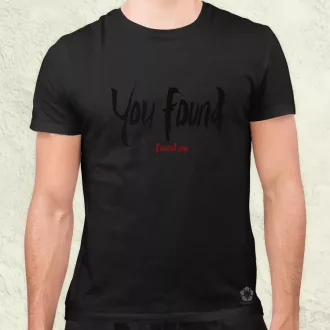 U found me v6 férfi póló