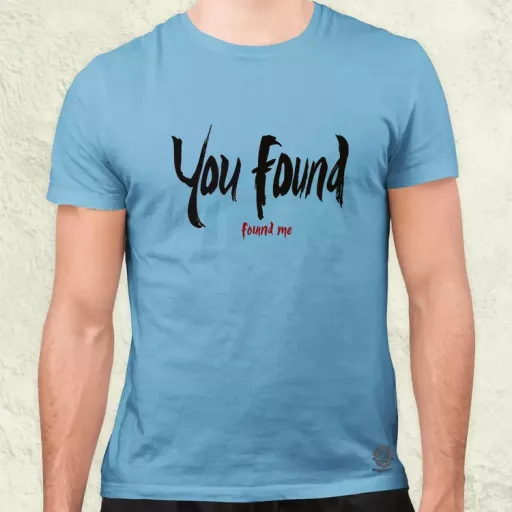 U found me v6 férfi póló