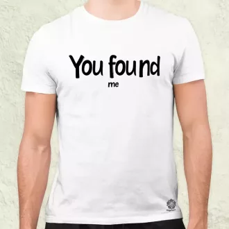 U found me v7 férfi póló
