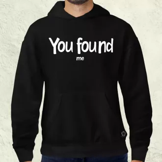 U found me v8 férfi pulóver