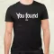 U found me v8 férfi póló
