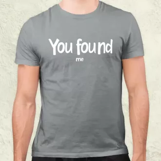 U found me v8 férfi póló