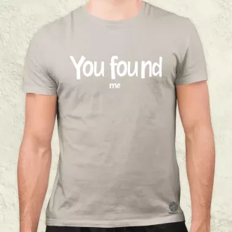 U found me v8 férfi póló