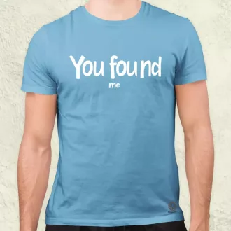 U found me v8 férfi póló