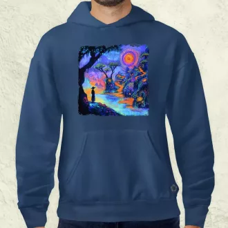 Ayahuasca utazás v3 férfi pulóver