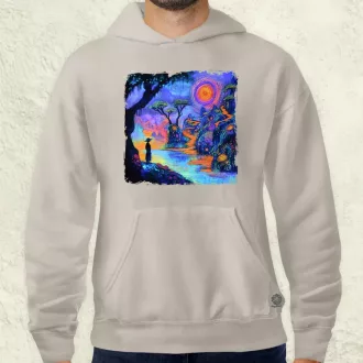 Ayahuasca utazás v3 férfi pulóver