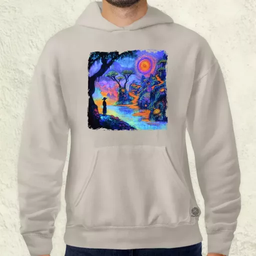 Ayahuasca utazás v3 férfi pulóver