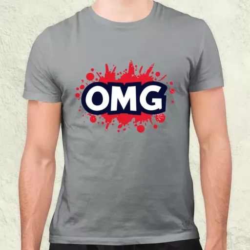 OMG v1 férfi póló