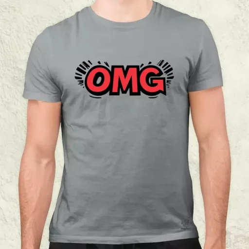 OMG v2 férfi póló