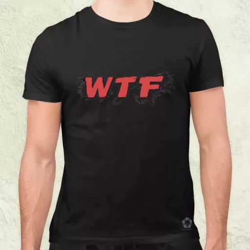 WTF v2 férfi póló