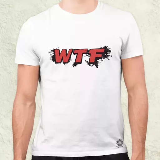 WTF v2 férfi póló