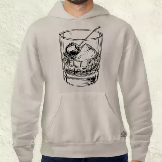 Koktél rajz v2 férfi pulóver