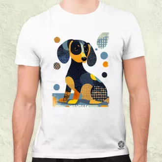 Pop art tacskó v1 férfi póló