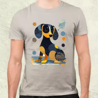 Pop art tacskó v1 férfi póló