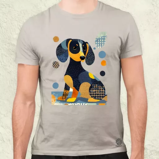 Pop art tacskó v1 férfi póló