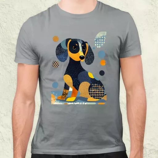 Pop art tacskó v1 férfi póló