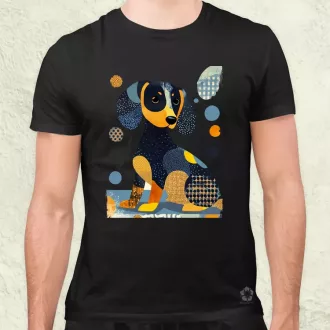 Pop art tacskó v1 férfi póló