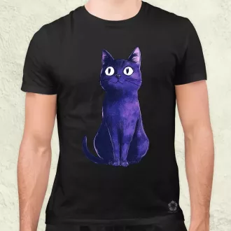 Rajz cica v20 férfi póló